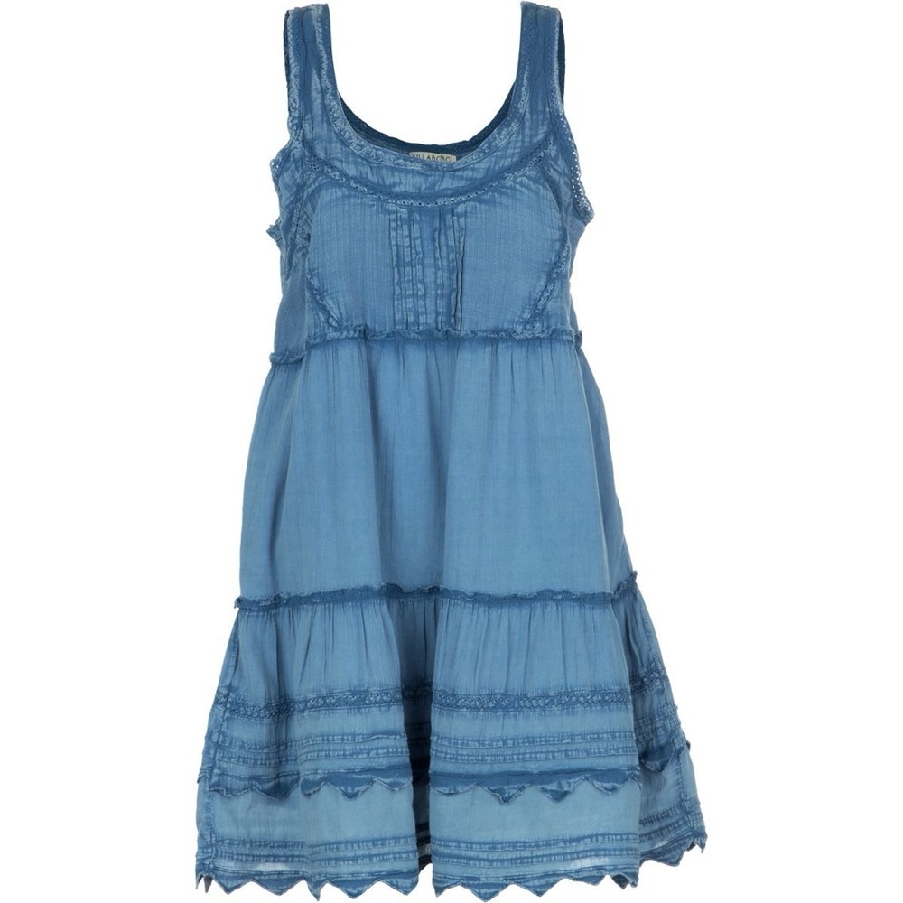 Billabong Blue Medium 100% Cotton Sundress